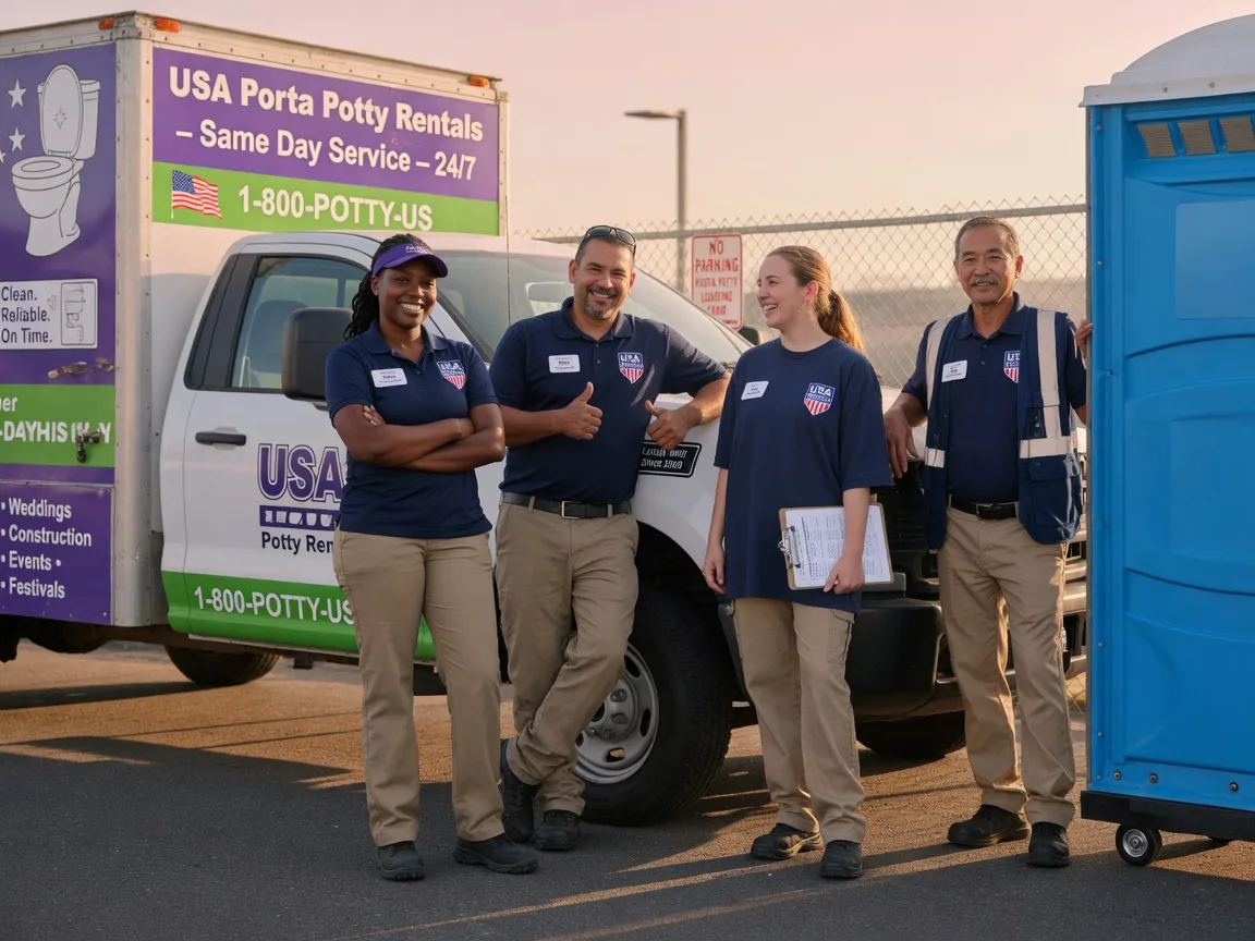 Porta Potty Rental company in Foster, VA